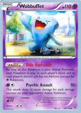 Wobbuffet (36/119) (Primal Groudon - Alejandro Ng-Guzman) [World Championships 2015] | Card Merchant Takapuna