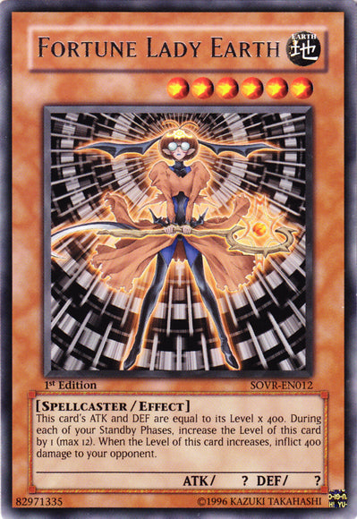 Fortune Lady Earth [SOVR-EN012] Rare | Card Merchant Takapuna