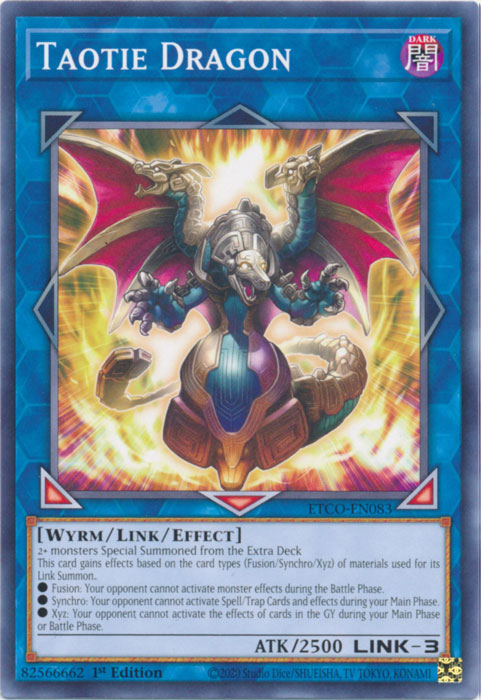 Taotie Dragon [ETCO-EN083] Common | Card Merchant Takapuna