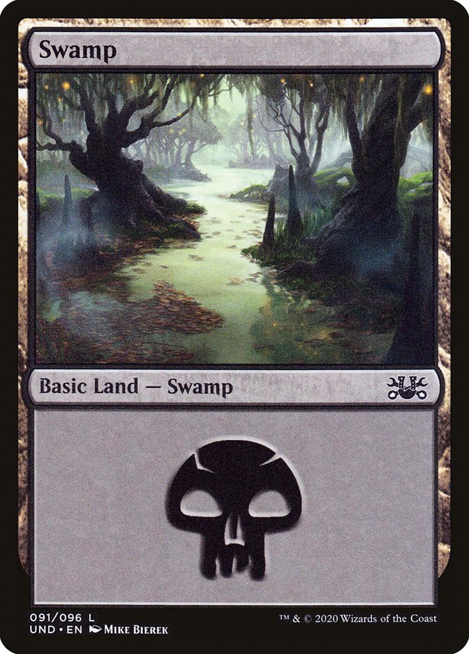 Swamp (91) [Unsanctioned] | Card Merchant Takapuna