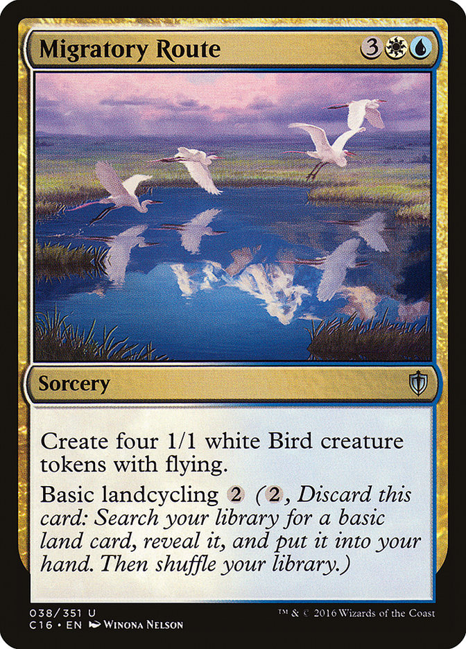 Migratory Route [Commander 2016] | Card Merchant Takapuna