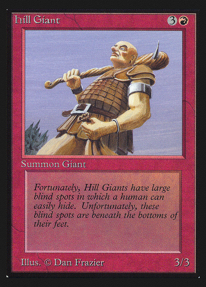 Hill Giant [International Collectors' Edition] | Card Merchant Takapuna