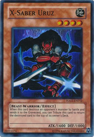 X-Saber Uruz [HA01-EN012] Super Rare | Card Merchant Takapuna