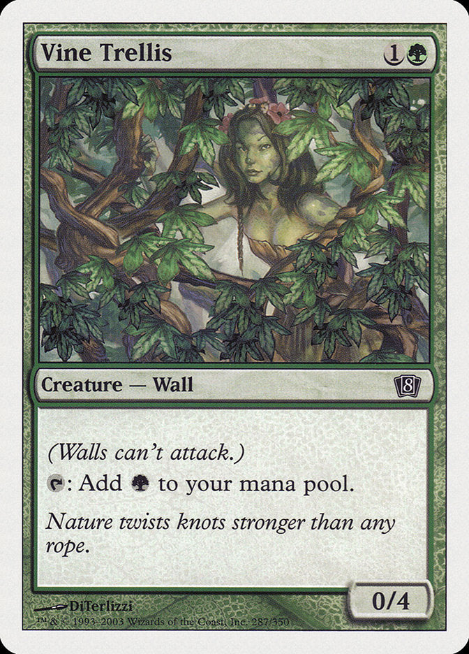 Vine Trellis [Eighth Edition] | Card Merchant Takapuna