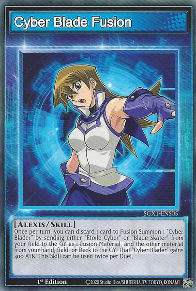 Cyber Blade Fusion [SGX1-ENS05] Common | Card Merchant Takapuna