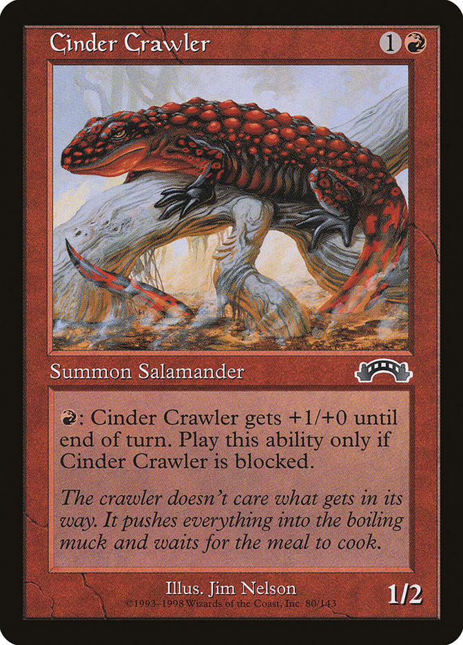 Cinder Crawler [Exodus] | Card Merchant Takapuna