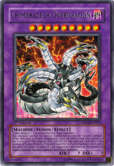 Chimeratech Overdragon [DP04-EN013] Rare | Card Merchant Takapuna