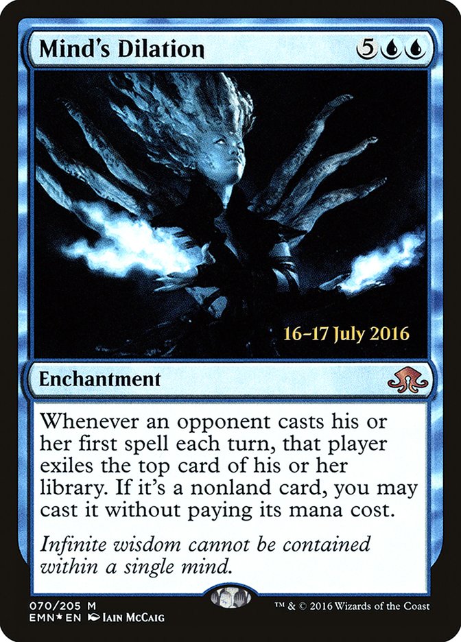 Mind's Dilation [Eldritch Moon Prerelease Promos] | Card Merchant Takapuna