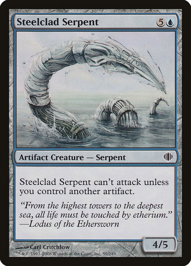 Steelclad Serpent [Shards of Alara] | Card Merchant Takapuna