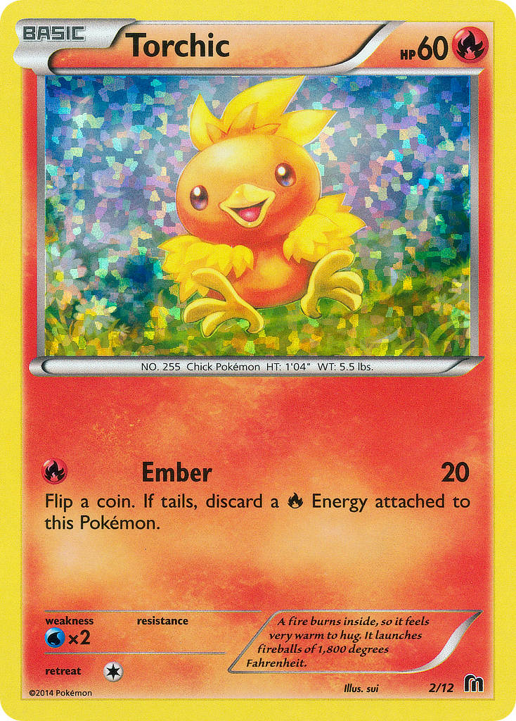 Torchic (2/12) [McDonald's Promos: 2016 Collection] | Card Merchant Takapuna