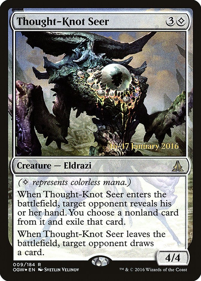 Thought-Knot Seer [Oath of the Gatewatch Prerelease Promos] | Card Merchant Takapuna