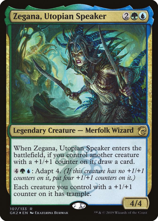 Zegana, Utopian Speaker [Ravnica Allegiance Guild Kit] | Card Merchant Takapuna