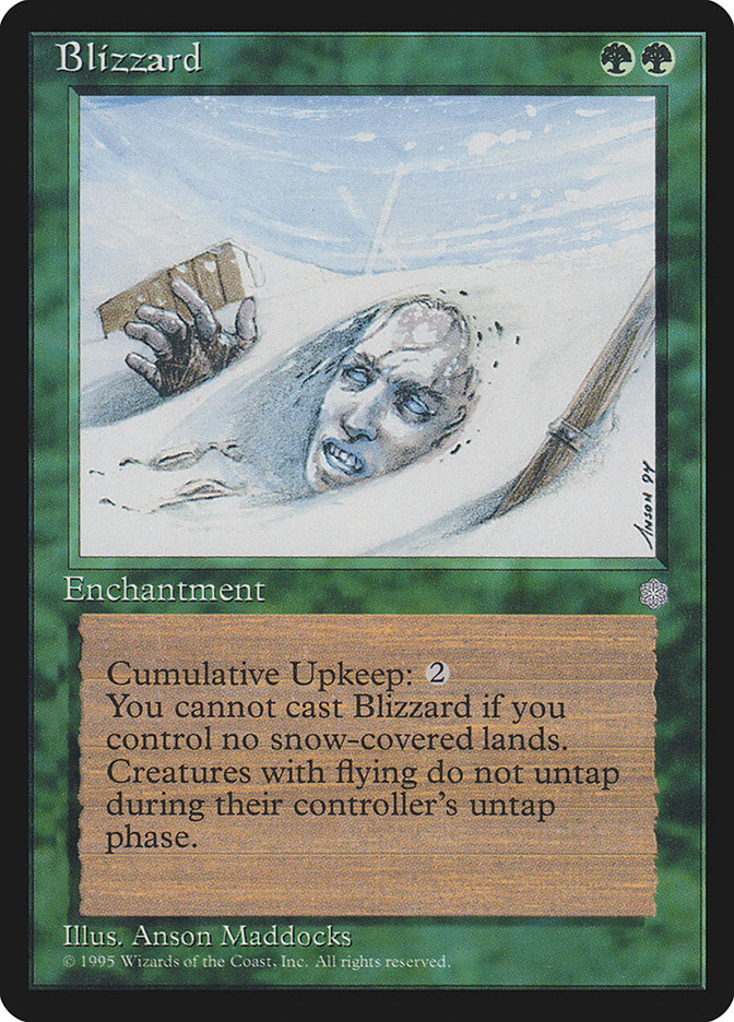 Blizzard [Ice Age] | Card Merchant Takapuna