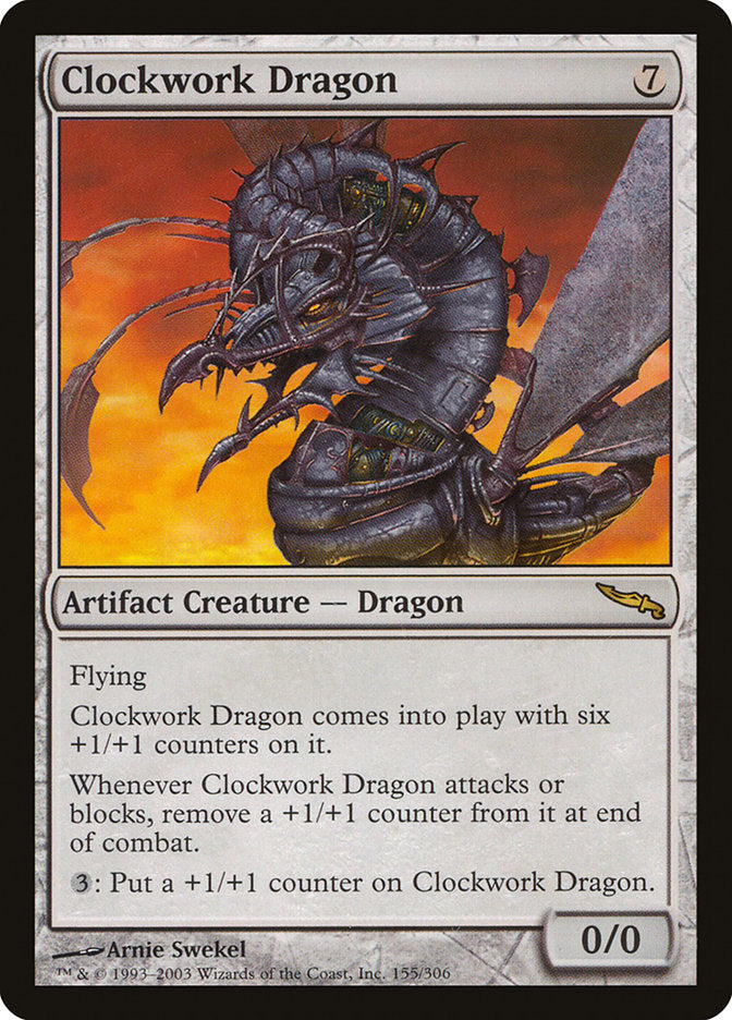 Clockwork Dragon [Mirrodin] | Card Merchant Takapuna