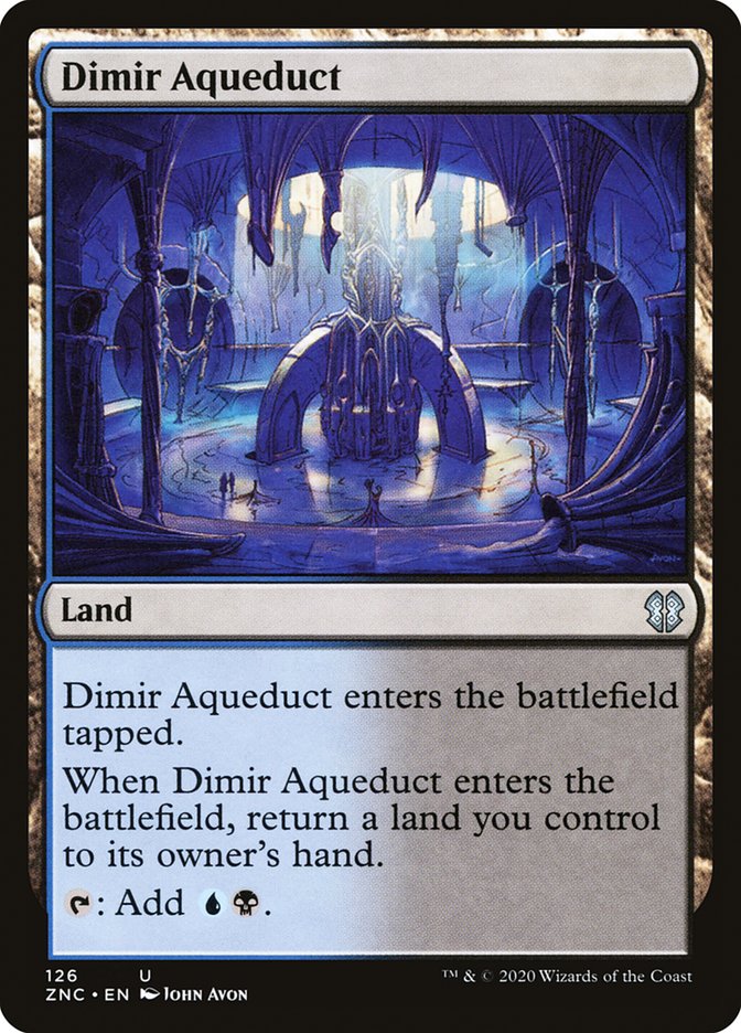 Dimir Aqueduct [Zendikar Rising Commander] | Card Merchant Takapuna