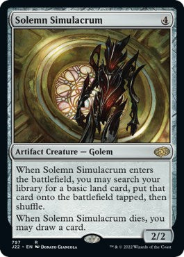 Solemn Simulacrum [Jumpstart 2022] | Card Merchant Takapuna