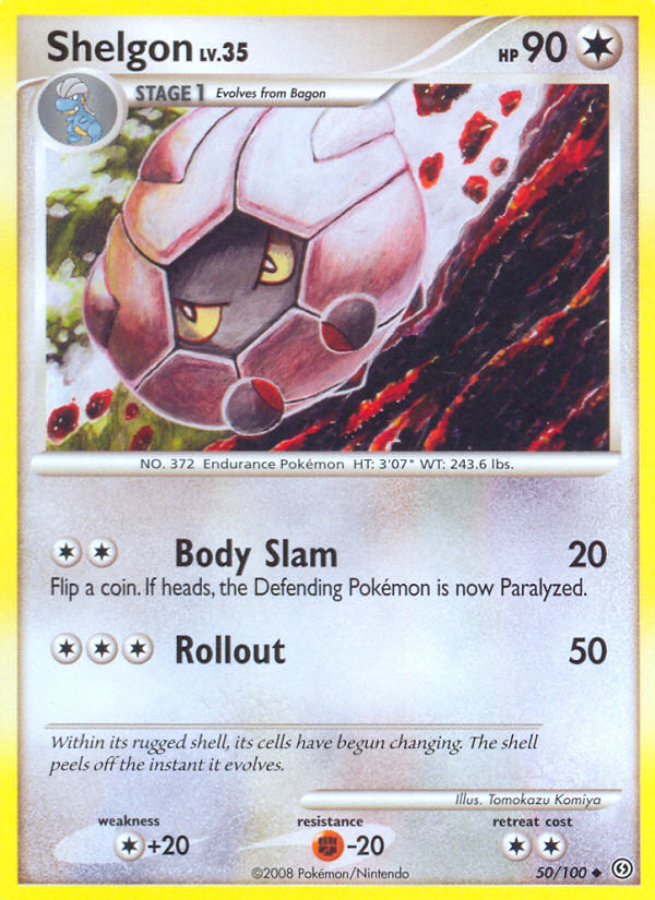 Shelgon (50/100) [Diamond & Pearl: Stormfront] | Card Merchant Takapuna