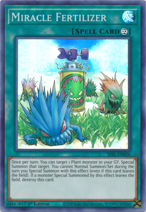 Miracle Fertilizer [SESL-EN056] Super Rare | Card Merchant Takapuna