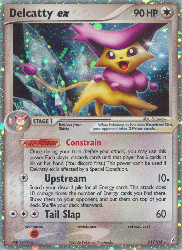 Delcatty ex (91/100) [EX: Crystal Guardians] | Card Merchant Takapuna