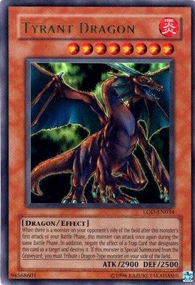 Tyrant Dragon [LOD-EN034] Ultra Rare | Card Merchant Takapuna