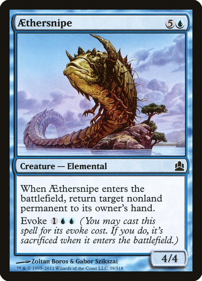 Aethersnipe [Commander 2011] | Card Merchant Takapuna