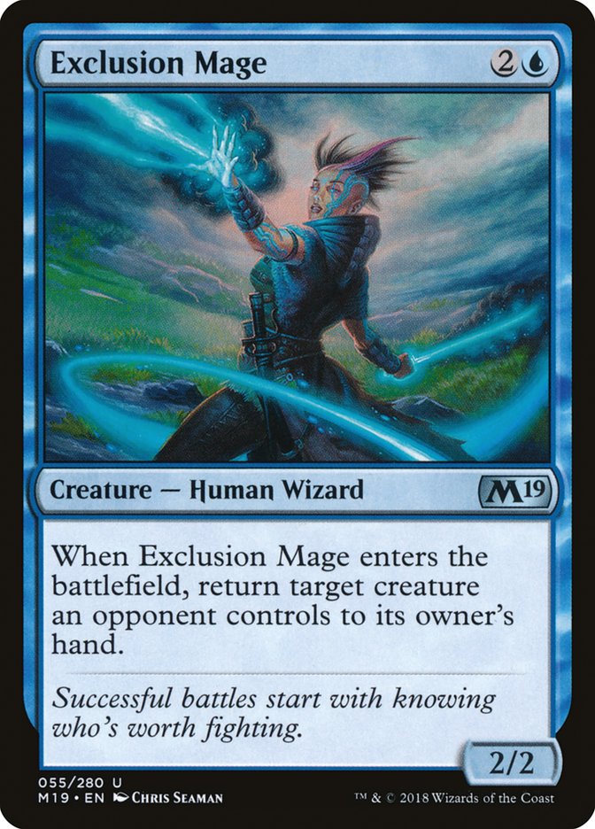 Exclusion Mage [Core Set 2019] | Card Merchant Takapuna