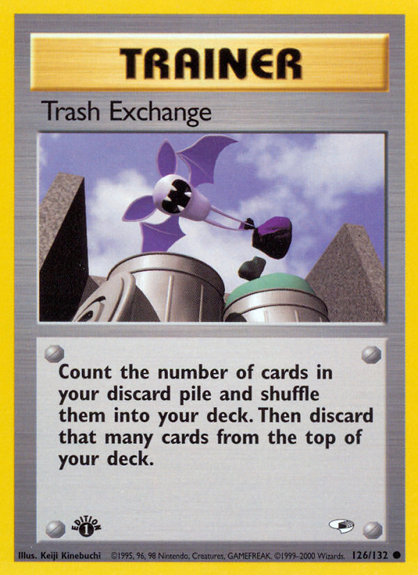 Trash Exchange (126/132) [Gym Heroes 1st Edition] | Card Merchant Takapuna