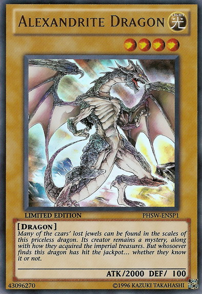 Alexandrite Dragon [PHSW-ENSP1] Ultra Rare | Card Merchant Takapuna