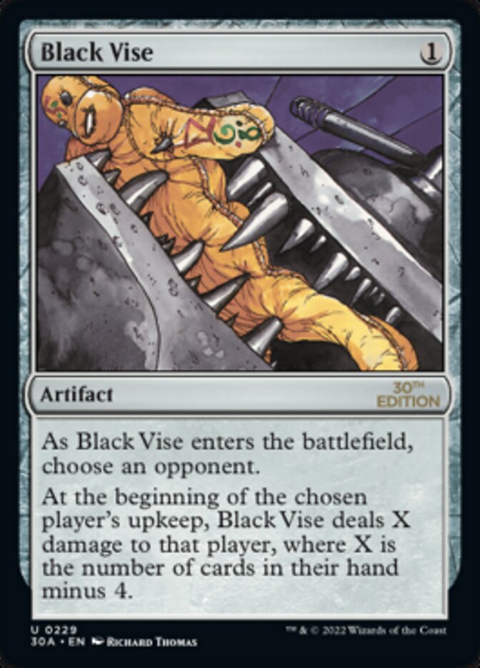 Black Vise [30th Anniversary Edition] | Card Merchant Takapuna