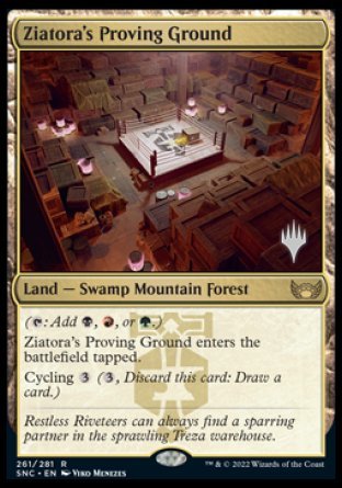 Ziatora's Proving Ground (Promo Pack) [Streets of New Capenna Promos] | Card Merchant Takapuna