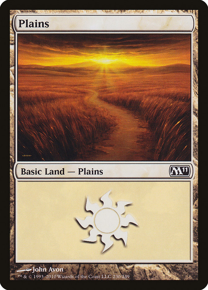 Plains (230) [Magic 2011] | Card Merchant Takapuna