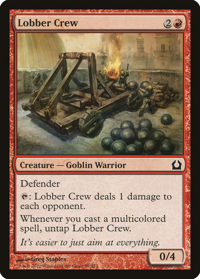 Lobber Crew [Return to Ravnica] | Card Merchant Takapuna