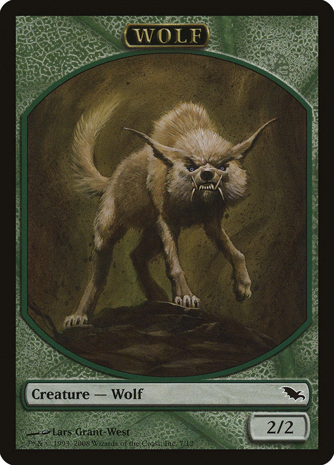 Wolf Token [Shadowmoor Tokens] | Card Merchant Takapuna