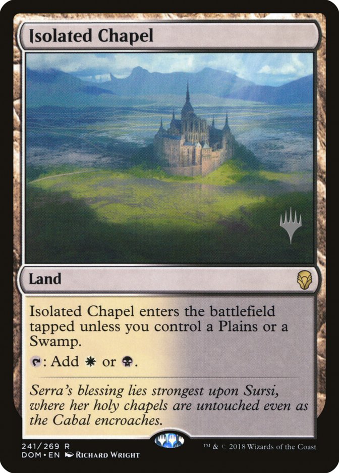 Isolated Chapel (Promo Pack) [Dominaria Promos] | Card Merchant Takapuna