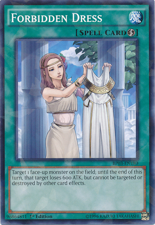 Forbidden Dress [BP03-EN180] Shatterfoil Rare | Card Merchant Takapuna