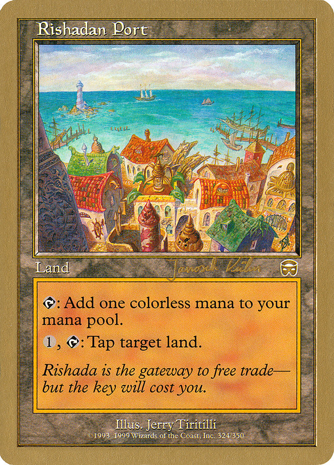 Rishadan Port (Janosch Kuhn) [World Championship Decks 2000] | Card Merchant Takapuna