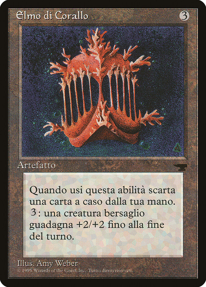 Coral Helm (Italian) - "Elmo di Corallo" [Rinascimento] | Card Merchant Takapuna