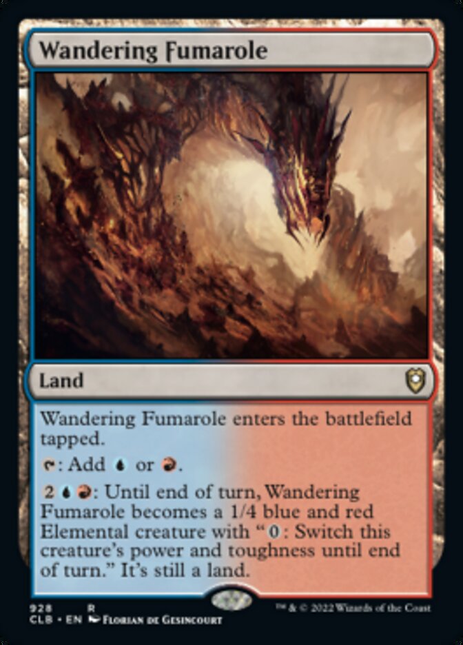 Wandering Fumarole [Commander Legends: Battle for Baldur's Gate] | Card Merchant Takapuna