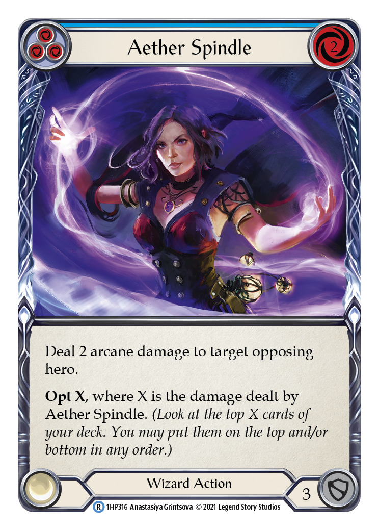 Aether Spindle (Blue) [1HP316] (History Pack 1) | Card Merchant Takapuna