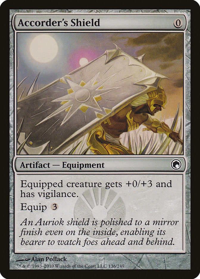 Accorder's Shield [Scars of Mirrodin] | Card Merchant Takapuna