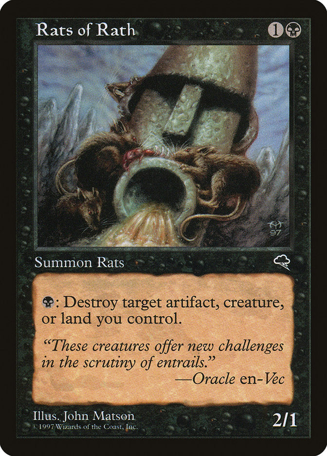 Rats of Rath [Tempest] | Card Merchant Takapuna