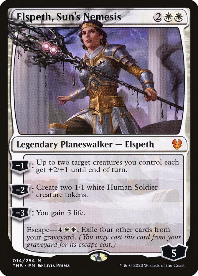 Elspeth, Sun's Nemesis [Theros Beyond Death] | Card Merchant Takapuna