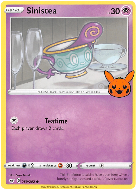 Sinistea (089/202) [Trick or Trade 2023] | Card Merchant Takapuna