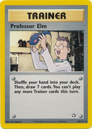 Professor Elm (96/111) [Neo Genesis Unlimited] | Card Merchant Takapuna