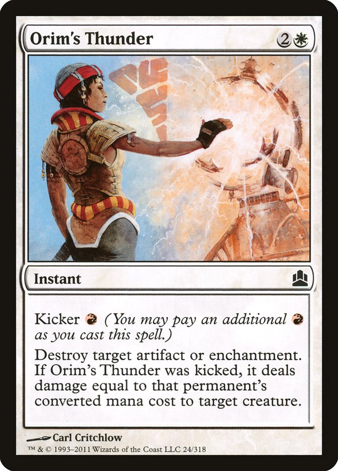 Orim's Thunder [Commander 2011] | Card Merchant Takapuna