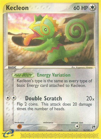 Kecleon (18/100) [EX: Sandstorm] | Card Merchant Takapuna