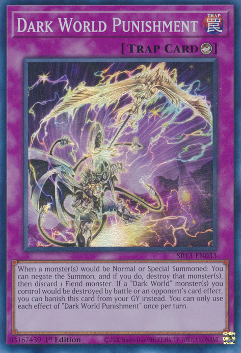 Dark World Punishment [SR13-EN033] Super Rare | Card Merchant Takapuna