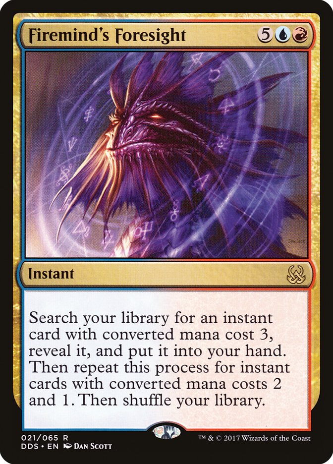 Firemind's Foresight [Duel Decks: Mind vs. Might] | Card Merchant Takapuna