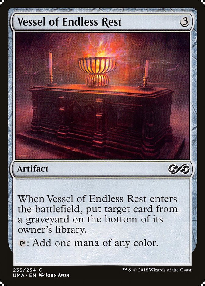 Vessel of Endless Rest [Ultimate Masters] | Card Merchant Takapuna