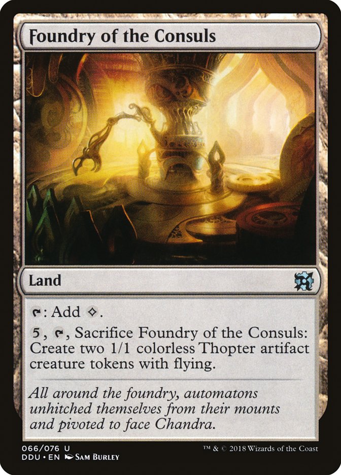 Foundry of the Consuls [Duel Decks: Elves vs. Inventors] | Card Merchant Takapuna